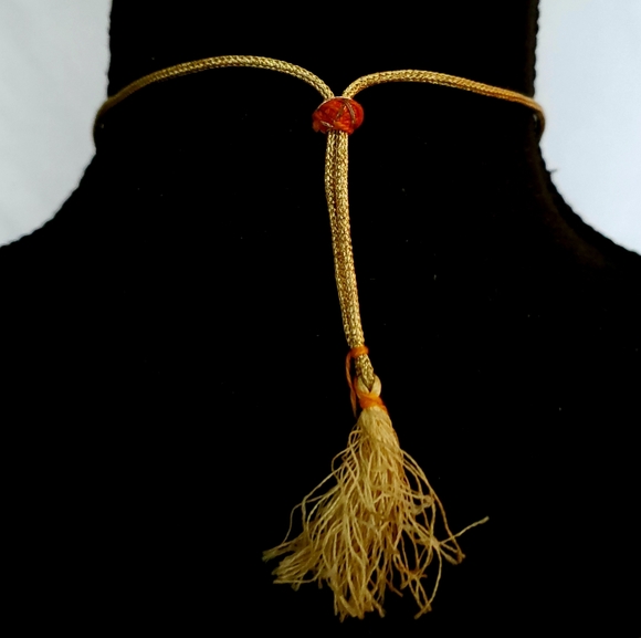 Unique gold multi length necklace - Picture 4 of 4
